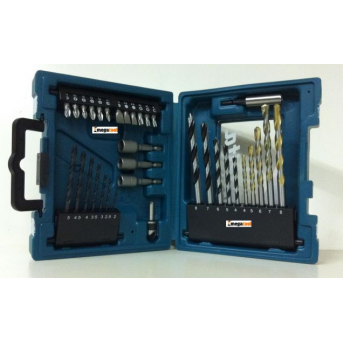 Makita D-36980 34-dielna sada vrtákov a hrotov Makita D-36980 34-dielna sada vrtákov a hrotov