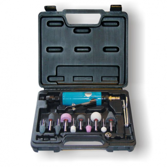 Güde Pneumatická priama brúska 15-dielna sada Güde Pneumatická priama brúska 15-dielna sada